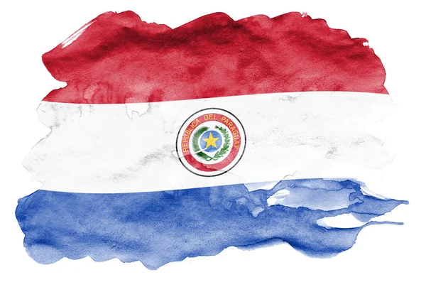 Bandera artística del Paraguay